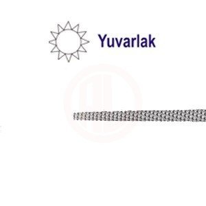 Three Files EĞYK8 YUVARLAK EĞE KALIN 8” - THRYK8