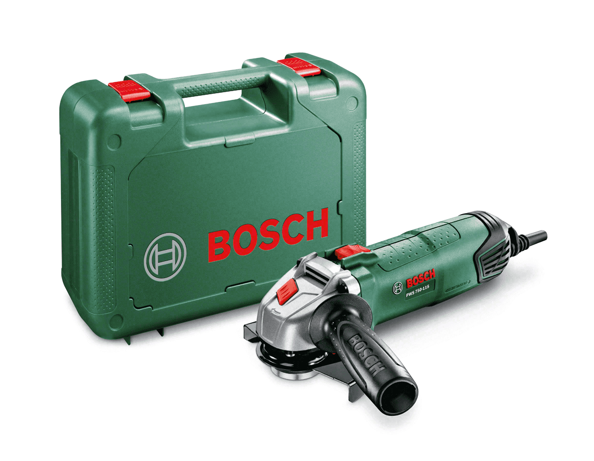 Bosch Avuç Taşlama Makinesi PWS 750-115 Set (115 mm) - 06033A240C