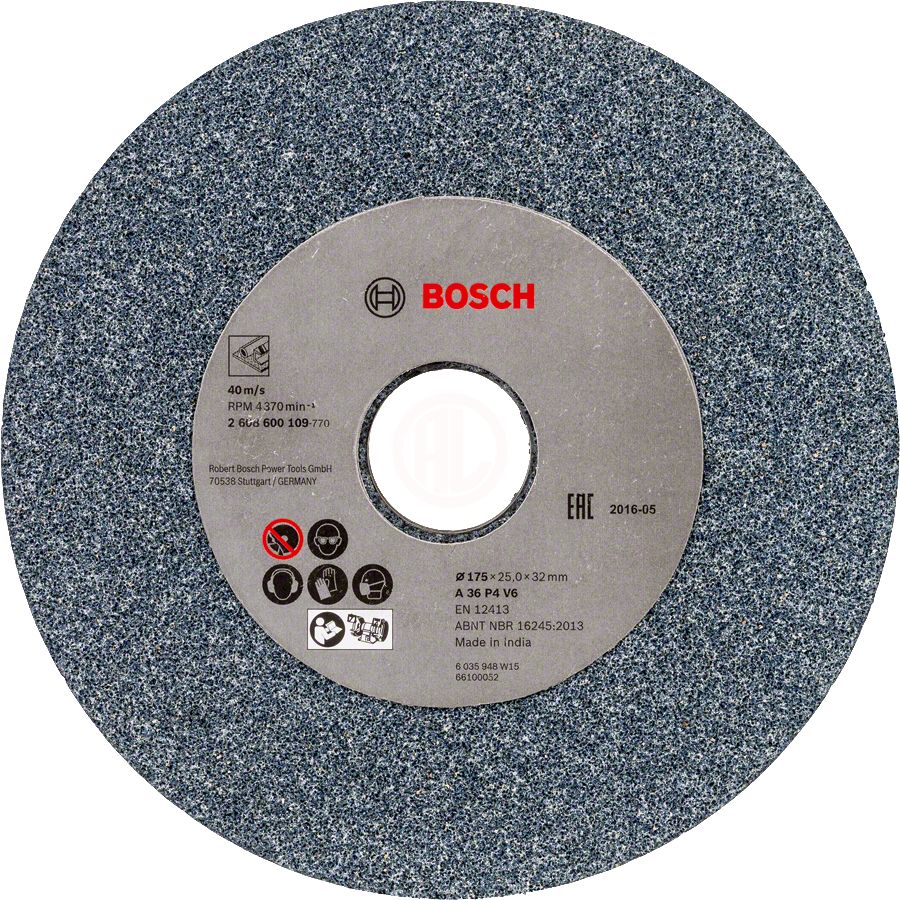 Bosch Taşlama Bileme Taşı Korindon 175x25x32 mm 36 Kum (GSM 175) - 2608600109
