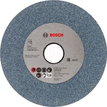 Bosch Taşlama Bileme Taşı Korindon 175x25x32 mm 60 Kum (GSM 175) - 2608600110