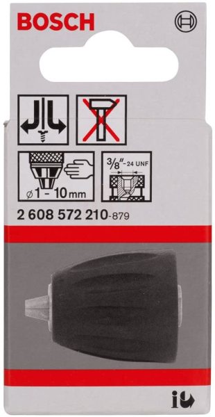 Bosch Sistem Mandreni Vidalama Matkabı Ø1-10 mm (GSR/GSB) - 2608572210
