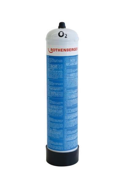 Rothenberger Oksijen (O2) Tek Kullanımlık Şişe 930 Ml 110 Bar - 35741