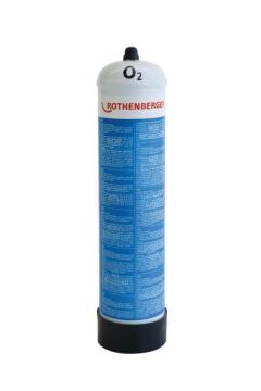 Rothenberger Oksijen (O2) Tek Kullanımlık Şişe 930 Ml 110 Bar - 35741