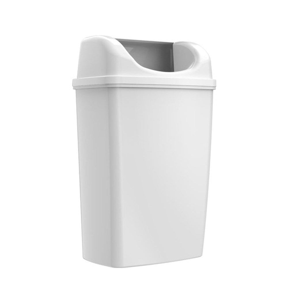 Rulopak Duvara Monte Çöp Kovası 25 Litre Beyaz