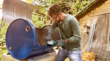 Bosch Akülü Avuç Taşlama Makinesi AdvancedGrind 18 (1 x 4,0 Ah Akü) - 06033D9003