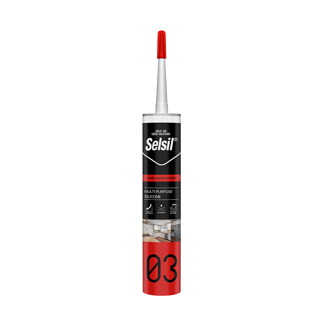 Selsil Genel Amaçlı Silikon 280 ml Bahama Bej