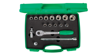 Elta Altı Köşe Lokma Anahtar Takımı 1/2 İnç 17 Parça