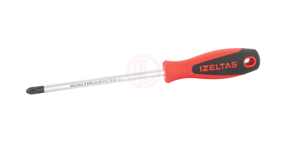 İzeltaş Yıldız Uçlu Tornavida Ergonomik Seri 4,5x150 mm