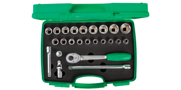 Elta Altı Köşe Lokma Anahtar Takımı 1/2 İnç 24 Parça