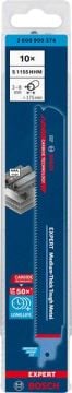 Bosch Panter Testere Bıçağı Expert MediumThickToughMetal S1155HHM (10 Adet) - 2608900376