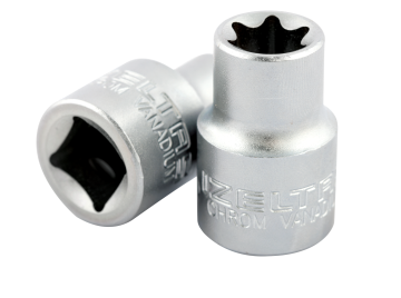 İzeltaş 3/8 İnç Star (Torx) Lokma Anahtar E-5