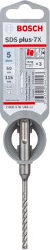 Bosch SDS Plus-7X Kırıcı Delici Uç 5,0x115 mm (1 Adet) - 2608576104