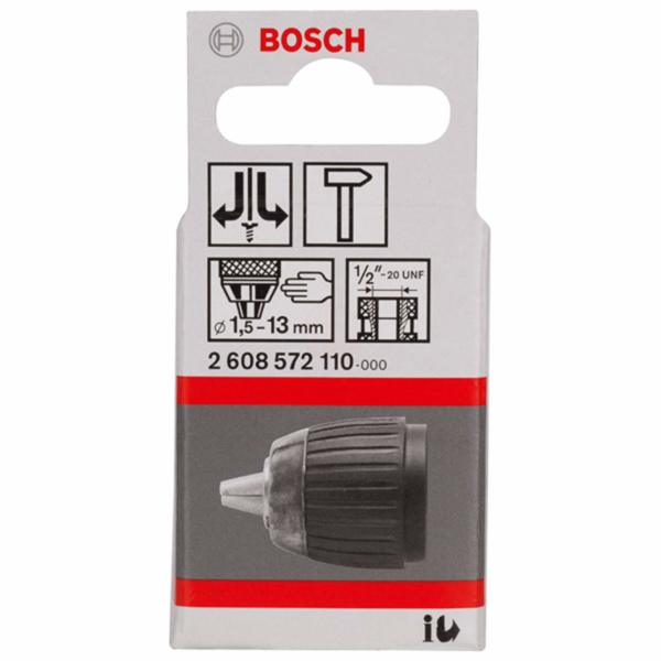 Bosch 1/2-20 - 1.5-13Mm Supra Mandren - 2608572110