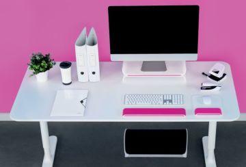 Leitz Ergo Wow Ayarlanabilir Monitör Standı, 65040023, Sarı