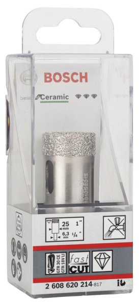 Bosch Best For Ceramic Kuru Elmas Delici Gtr 30 25X35 Mm - 2608620214