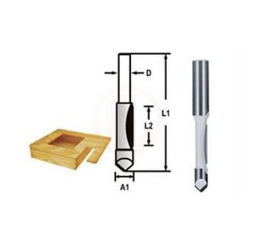 Makita Freze Ucu Panel Kenar Alma Bıçağı 12x9,5x75 mm (D-47793)