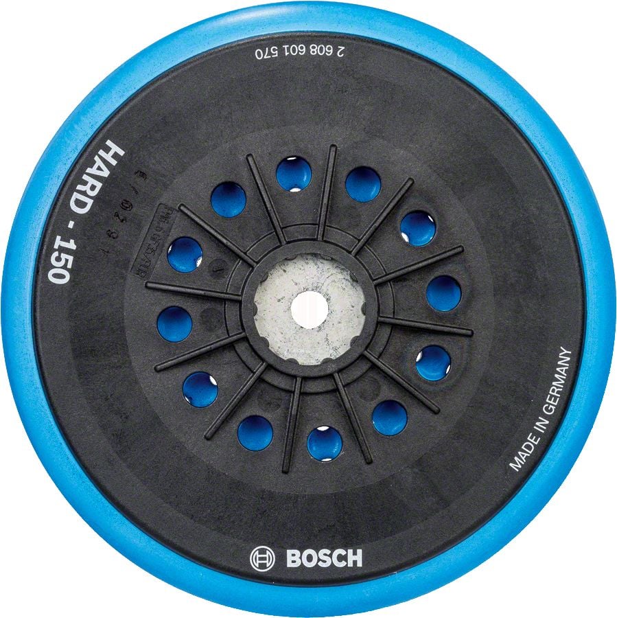Bosch Zımpara Tabanı Çok Delikli 150 mm Sert (GEX 150 AC/AVE/T) - 2608601570