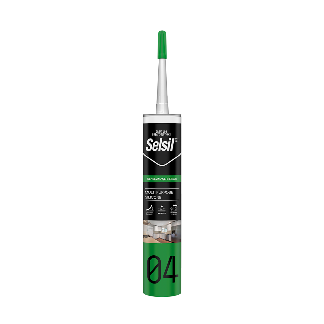 Selsil Genel Amaçlı Silikon 310 ml Altın Meşe