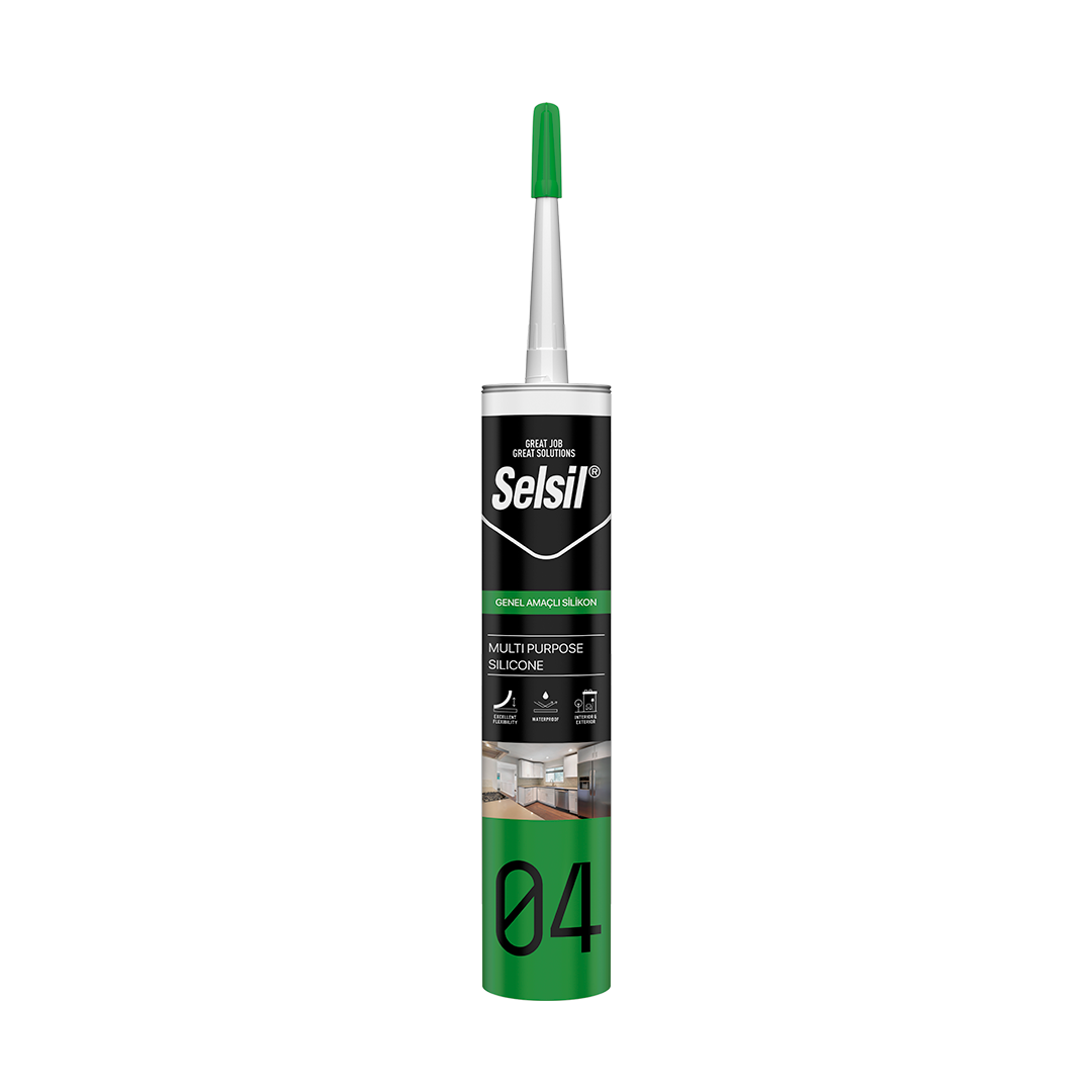 Selsil Genel Amaçlı Silikon 310 ml Altın Meşe