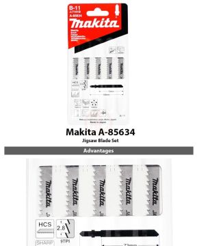 Makita Ahşap Dekupaj Testere Bıçağı 75 mm (B-11) (A-85634)
