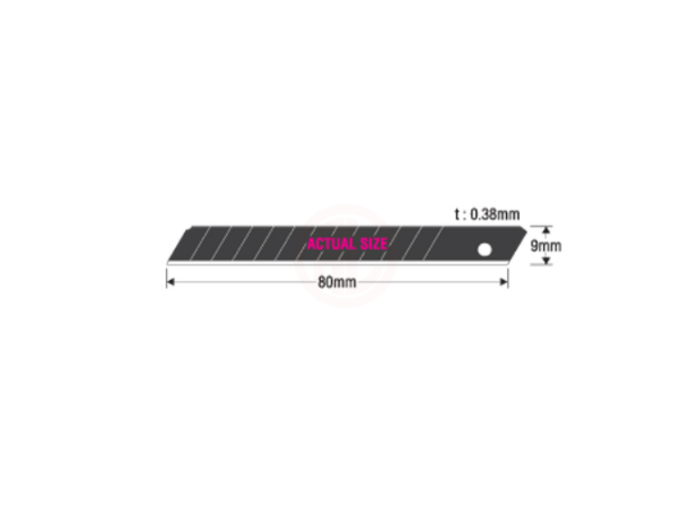 Fisco KDS Japon Maket Bıçak Yedeği (1 Paket/10 Adet) SB-10BH
