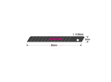 Fisco KDS Japon Maket Bıçak Yedeği (1 Paket/10 Adet) SB-10BH