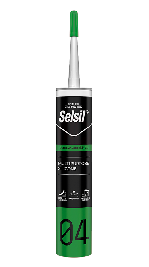 Selsil Genel Amaçlı Silikon 310 ml Kahverengi
