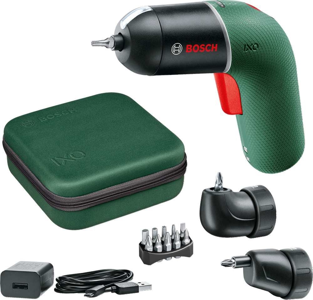 Bosch Akülü Vidalama Makinesi IXO 6 Classic Yeşil (Entegre Akü 1,5 Ah) + Set - 06039C7102