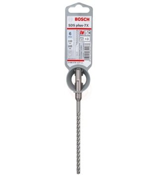 Bosch SDS Plus-7X Kırıcı Delici Uç 6,0x165 mm (1 Adet) - 2608576117