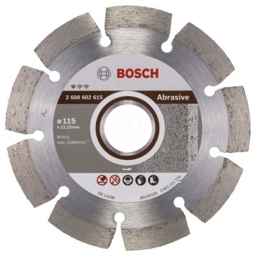 Bosch Elmas Kesme Diski Standard For Abrasive 115x22,23 mm - 2608602615