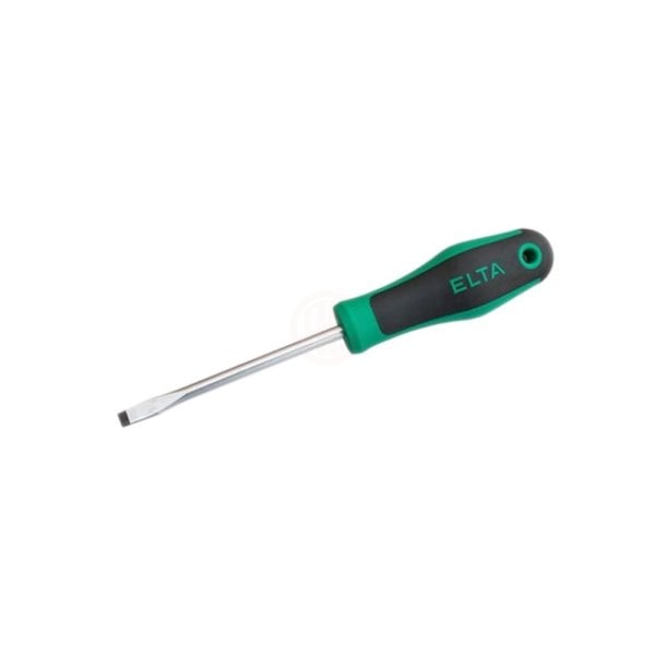 Elta Düz Uçlu Tornavida Ergonom Seri 6x150 mm - 4160176150