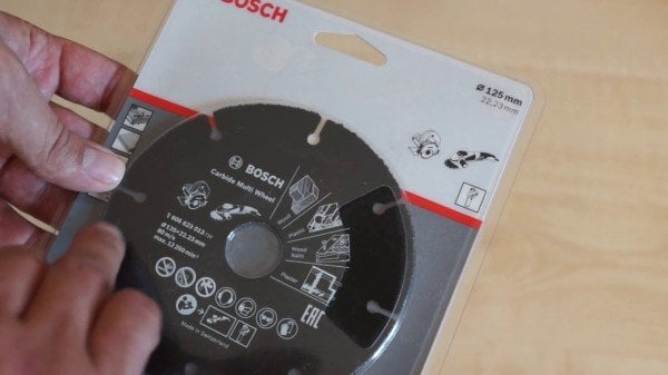 Bosch Çok Amaçlı Kesme Diski Carbide Multi Wheel 125x22,23 mm - 2608623013