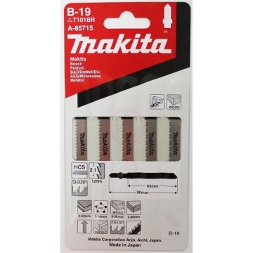 Makita Ahşap Dekupaj Testere Bıçağı 65 mm (B-19) (A-85715)