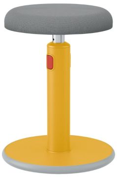 Leitz Ergo Active Ayaklı Tabure 2'Si 1 Arada, Sit Stand Stool, 65180019, Sarı