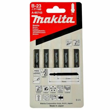 Makita Metal Dekupaj Testere Bıçağı 50 mm (B-23) (A-85743)