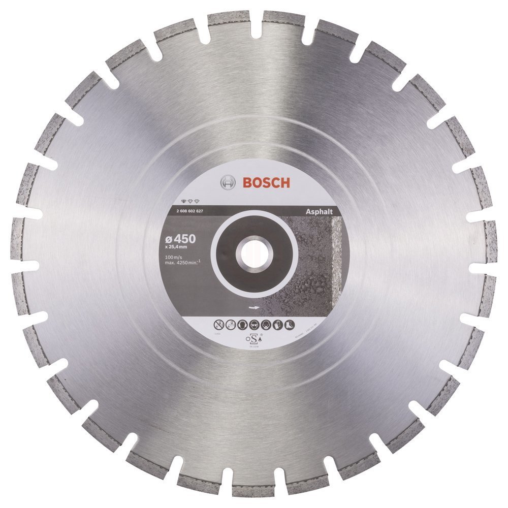 Bosch Elmas Kesme Diski Standard For Asphalt 450x25,40 mm - 2608602627
