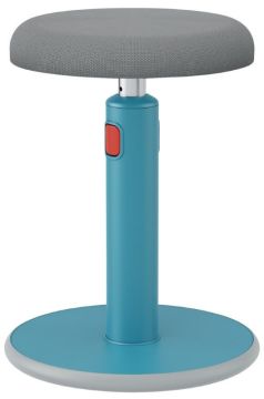 Leitz Ergo Active Ayaklı Tabure 2'Si 1 Arada, , Sit Stand Stool, 65180061, Mavi