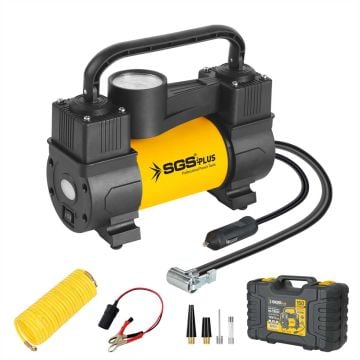 SGS Araç Hava Kompresörü 12V 150 Psı (Basınç Göstergeli)