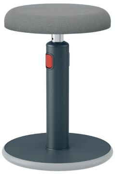 Leitz Ergo Active Ayaklı Tabure 2'Si 1 Arada, Sit Stand Stool, 65180089, Gri