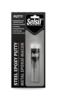 Selsil İki Bileşenli Metal Yapıştırıcı Epoksi Macun 57 Gr
