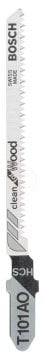 Bosch Dekupaj Testere Bıçağı Clean For Wood T 101 AO 83 mm (5 Adet) - 2608630031