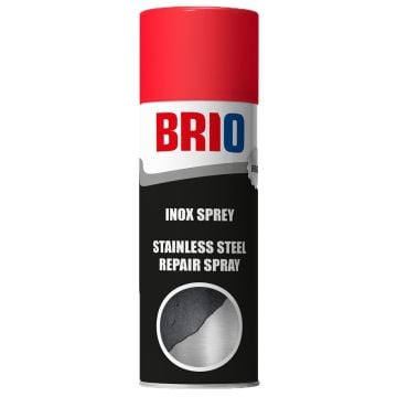 Brio Paslanmaz Çelik Inox Boya Sprey 400 Ml