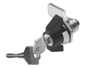 Hisar Kilit Silindir Kelebek Pano Kilidi Statik Boyalı