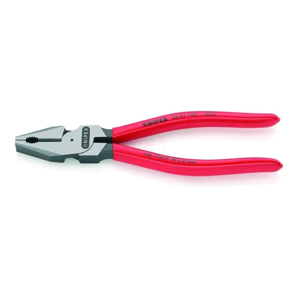 Knipex 02 01 Ağır Hizmet Kombine Pense 180 Mm - KNI0201180