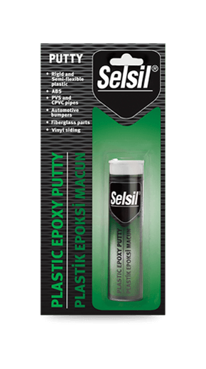 Selsil İki Bileşenli Plastik Yapıştırıcı Epoksi Macun 57 Gr