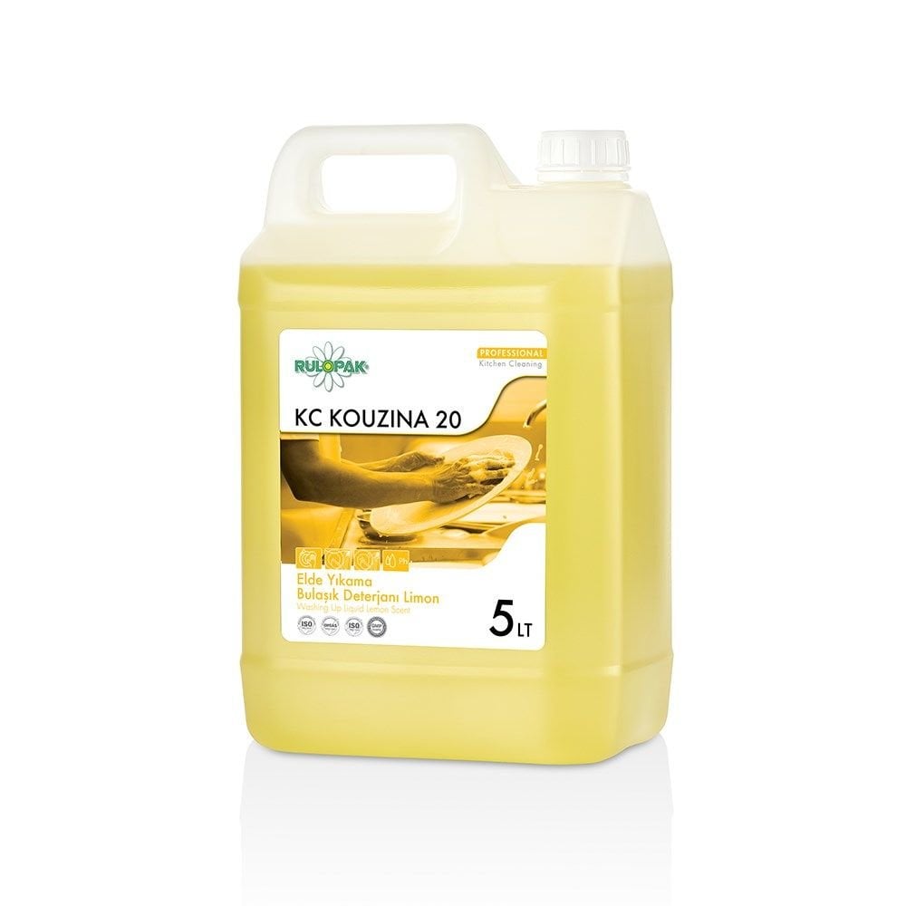 Rulopak Elde Yıkama Bulaşık Deterjanı Limon Kokulu 5 Kg
