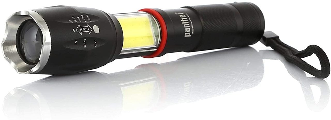 Panther Alüminyum Gövdeli Pompalı Zooom Led El Feneri - PT-4701
