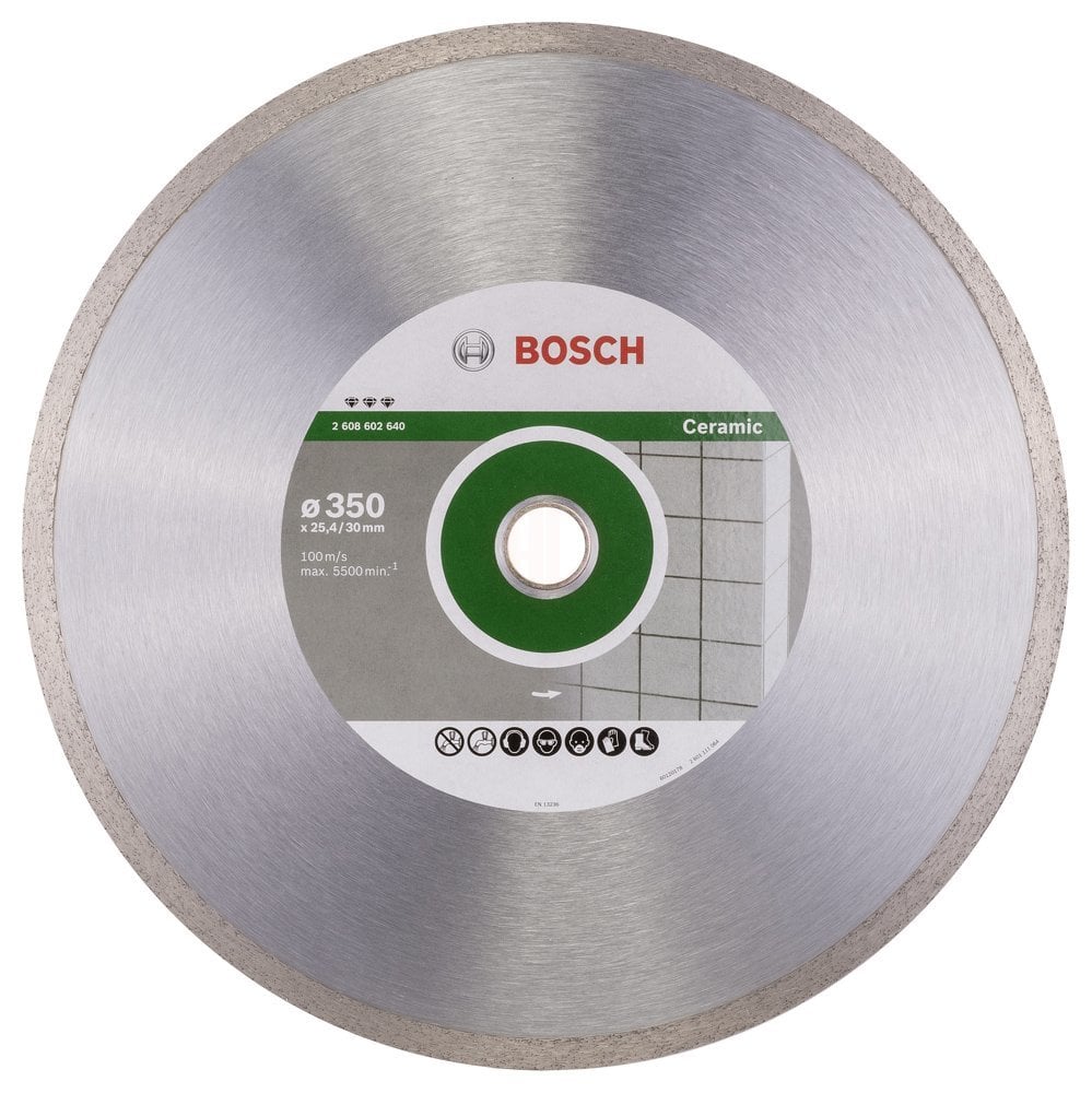 Bosch Elmas Kesme Diski Best For Ceramic 350x30/25,40 mm - 2608602640