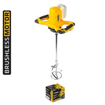 SGS Karıştırıcı Mıxer 20V (Kömürsüz Motor) Batarya ve Şarj Cihazı Dahil Değildir