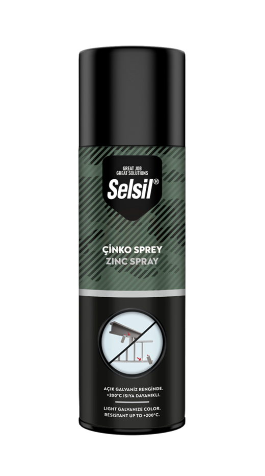 Selsil Mat Çinko Sprey 400 ml